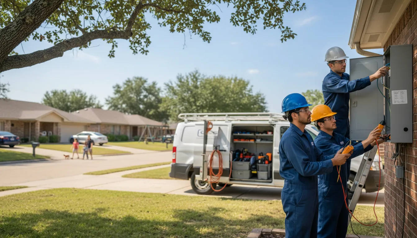 Certified electrician providing emergency electrical services in Knoxville, AL